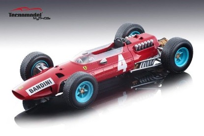Immagine di FERRARI 512 F1 N.4 4th GP ITALY 1965 L.BANDINI 1:18