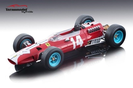 Immagine di FERRARI 512 F1 P.RODRIGUEZ 1965 N.14 14th GP USA TEAM NART 1:18