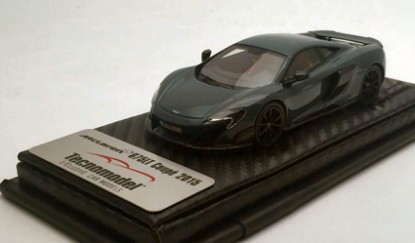 Immagine di MCLAREN 675 LT CHICANE GREY GENEVA AUTOSHOW 2015 1:43