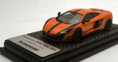 Immagine di MCLAREN 675 LT TAROCCO ORANGE WITH BLACK INSERT 2016 1:43