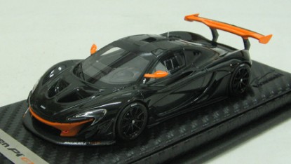 Immagine di MC LAREN P1 GTR BRITISH CANEPA GREEN W/ORANGE INSERT LIM.40 1:43