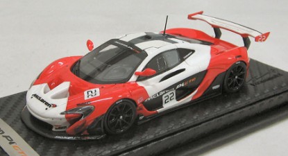 Immagine di MC LAREN P1 GTR 2016 RED AND WHITE LIM.40 1:43