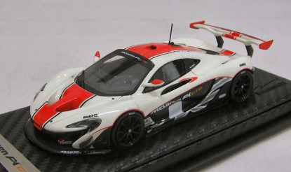 Immagine di MC LAREN P1 GTR 2015 PEARL WHITE RACE VERSION LIM.40 1:43