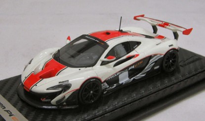 Immagine di MC LAREN P1 GTR 2015 PEARL WHITE RACE VERSION LIM.40 1:43