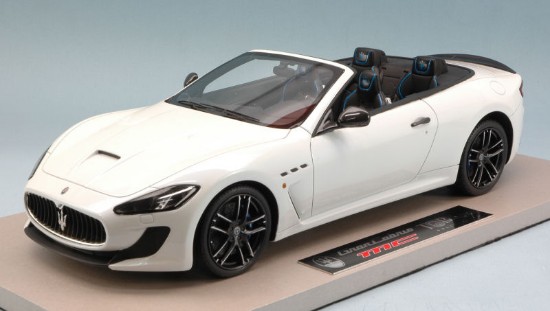 Immagine di MASERATI GRANCABRIO MC 2013 100 ANN.BIANCO BIRDCAGE ED.LIM.PCS 200 1:18