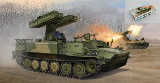 Immagine di SURFACE-TO-AIR MISSILE SYSTEM SA-13 GROPHER KIT 1:35