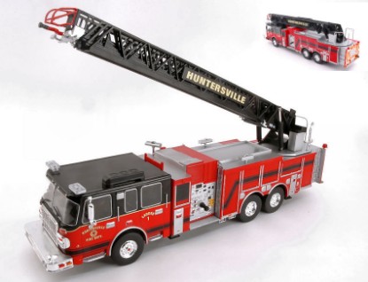 Immagine di SMEAL 105 AERIAL LADDER US FIRE TRUCK HUNTERSVILLE 2014 1:43