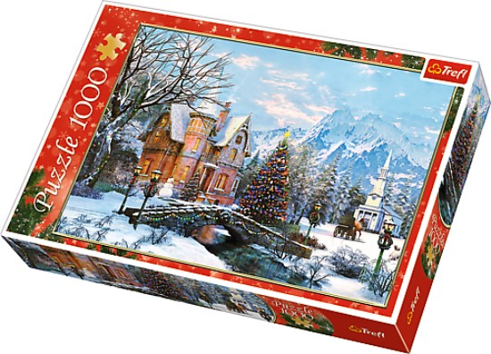 Immagine di PANORAMA INVERNALE - WINTER LANDSCAPE PUZZLE Pz.1000