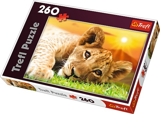 Immagine di CUCCIOLO DI LEONE - LION CUB PUZZLE Pz.260