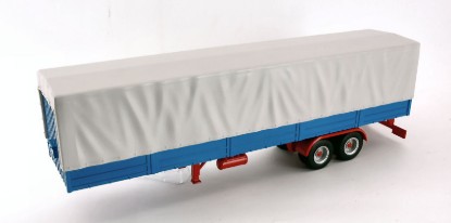 Immagine di TRAILER W/CANVAS COVER GREY/LIGHT BLUE