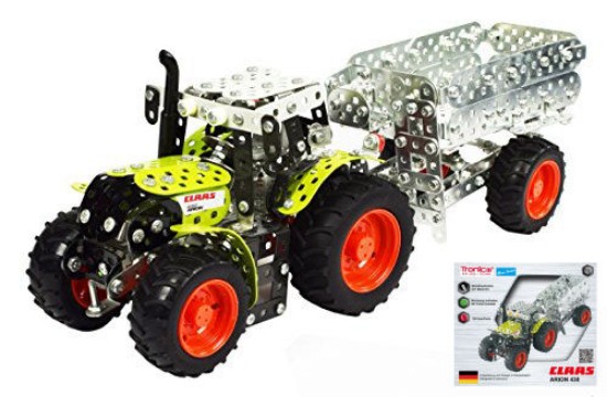 Immagine di TRATTORE CLAAS ARION 430 WITH TRAILER PCS 700 cm 30,5 SCALA 1:32