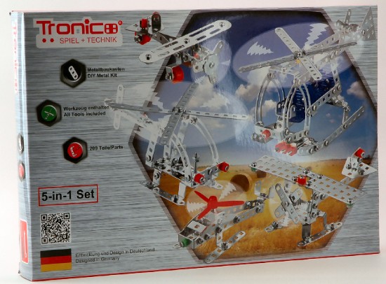 Immagine di SET VELIVOLI PCS 209 DIMENSIONI DA 11,5x5x5,2 cm A 21x15x10,7 cm