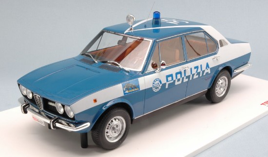Immagine di ALFA ROMEO ALFETTA POLIZIA 4 FARI 1972 1:18