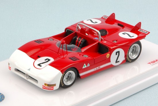 Immagine di ALFA ROMEO 33/3 N.2 2nd TARGA FLORIO 1971 A.DE ADAMICH-G.VAN LENNEP 1:43