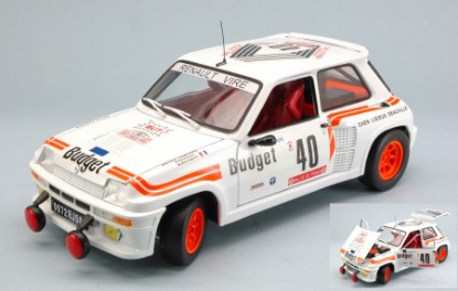 Immagine di RENAULT 5 TURBO N.40 16th TOUR DE CORSE 1984 P.THOMASSE-N.GORREGUES 1:18