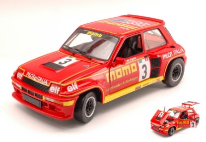 Immagine di RENAULT 5 TURBO N.3 MOMO TURBO CUP 1984 M.SIGALA 1:18