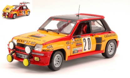 Immagine di RENAULT 5 TURBO N.20 (ACCIDENT) MONTE CARLO 1981 B.SABY-D.LE SAUX 1:18