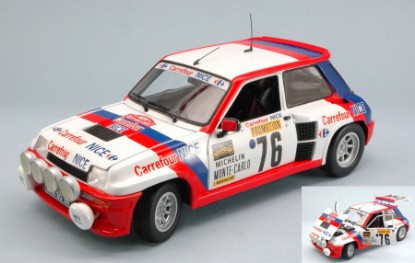 Immagine di RENAULT 5 TURBO N.76 8th MONTE CARLO 1982 P.TOUREN-J.L.ALRIC 1:18