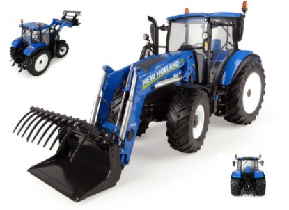 Immagine di NEW HOLLAND T5.120 WITH FRONTLOADER 1:32