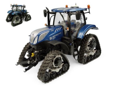 Immagine di TRATTORE NEW HOLLAND T7.225 BLUE POWER WITH TRIANGULAR TRACKS 1:32