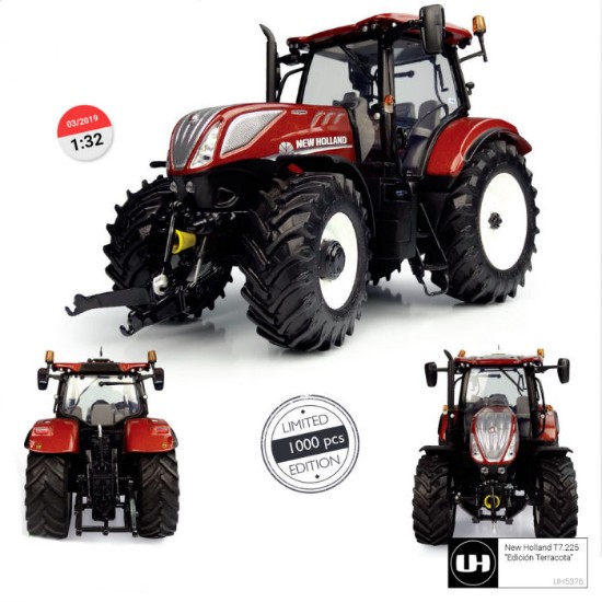 Immagine di TRATTORE NEW HOLLAND T7.225 TERRACOTTA EDITION 1:32