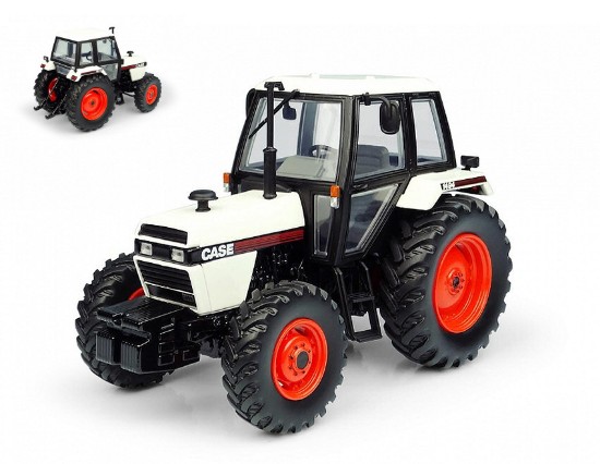 Immagine di TRATTORE CASE 1494 4WD WHITE/BLACK VERSION 1:32