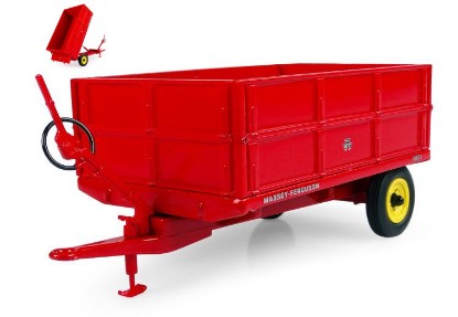 Immagine di RIMORCHIO MASSEY FERGUSON MF 21 W/EXTRA SIDE PANELS 1:32