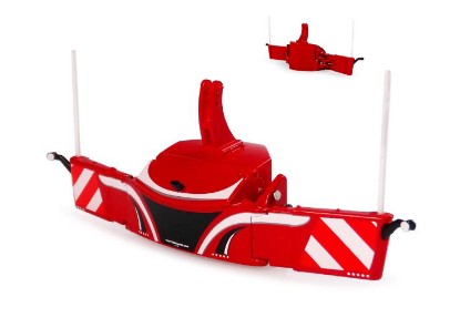 Immagine di LAMA PARAURTI SAFETYWEIGHT RED COLOR 1:32