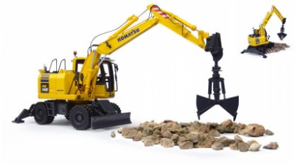 Immagine di KOMATSU PW148-10 WITH CLAM SHELL 1:50
