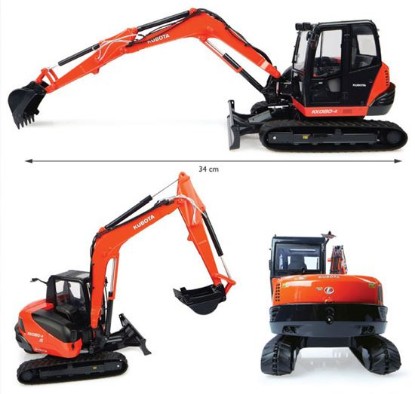 Immagine di KUBOTA KX080-4 (US VERSION) 1:24