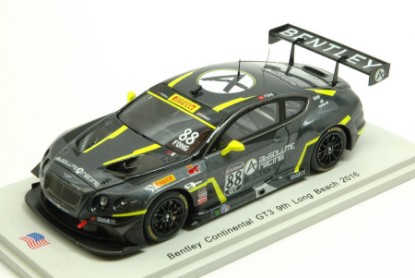 Immagine di BENTLEY CONTINENTAL GT3 N.88 9th LONG BEACH 2016 A.FONG 1:43