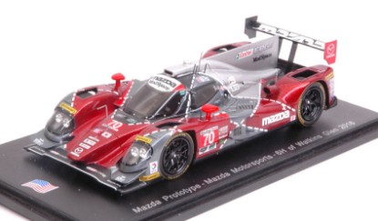 Immagine di MAZDA PROTOTYPE N.70 5th 6H QATKINS GLEN LONG-MILLER-DEVLIN 1:43