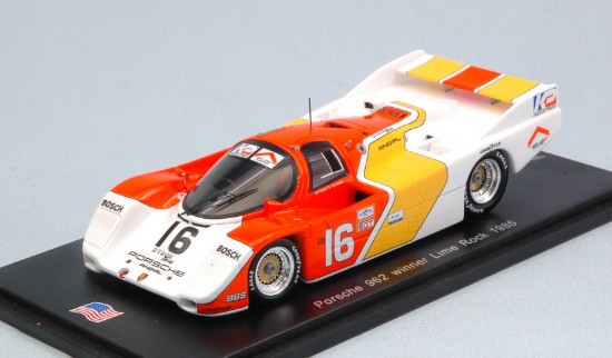 Immagine di PORSCHE 962 C N.16 WINNER LIME ROCK 2 HOURS 1985 DRAKE OLSON 1:43