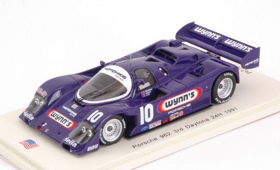 Immagine di PORSCHE 962 N.10 3rd 24 H DAYTONA 1991 HOTCKIS-CORD-ADAMS-DYSON 1:43