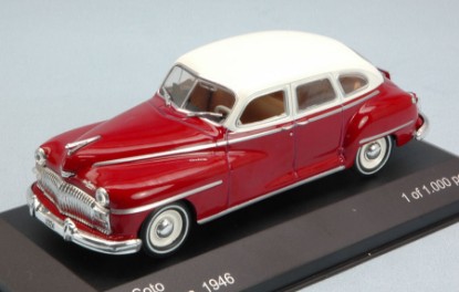 Immagine di DESOTO 6 SUBURBAN 1946 DARK RED/WHITE 1:43