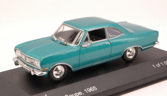 Immagine di OPEL REKORD B COUPE  1965 METALLIC TURQUOISE 1:43