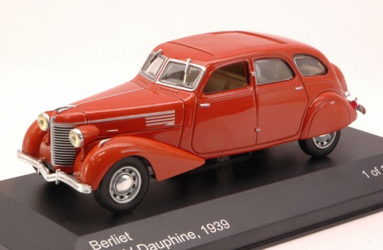 Immagine di BERLIET 11CV DAUPHINE 1939 RED 1:43