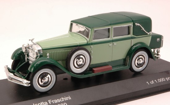 Immagine di ISOTTA FRASCHINI TIPO 8 1930 LIGHT GREEN/DARK GREEN 1:43
