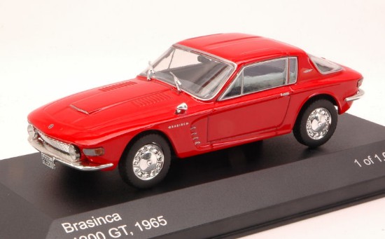 Immagine di BRASINCA 4200 GT COUPE  1965 RED 1:43