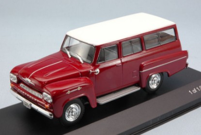 Immagine di CHEVROLET AMAZONA 1963 RED/WHITE 1:43