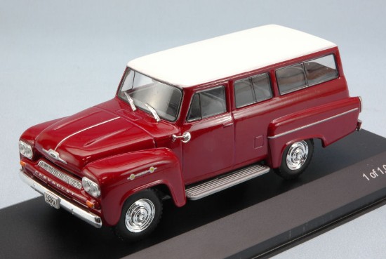 Immagine di CHEVROLET AMAZONA 1963 RED/WHITE 1:43