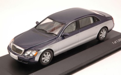 Immagine di MAYBACH 62 2009 SILVER/METALLIC BLUE 1:43