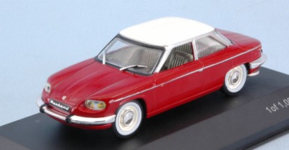 Immagine di PANHARD 24 BT 1964 DARK RED/CREAM 1:43