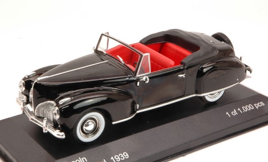 Immagine di LINCOLN CONTINENTAL 1939 BLACK 1:43