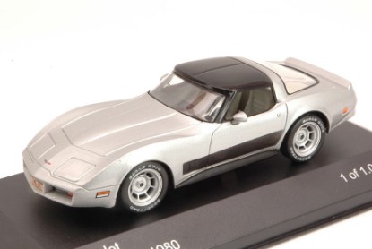 Immagine di CHEVROLET CORVETTE C3 1980 SILVER 1:43