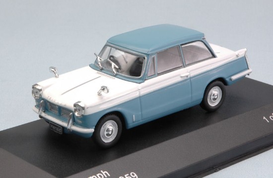 Immagine di TRIUMPH HERALD 1959 LIGHT BLUE/WHITE 1:43