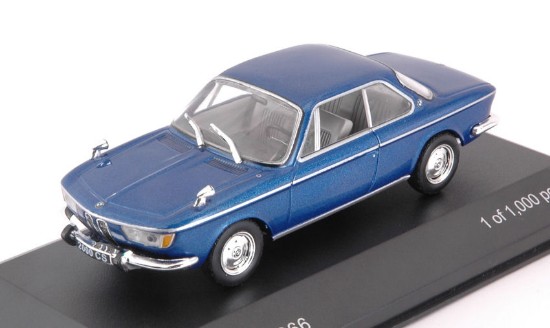 Immagine di BMW 2000 CS METALLIC BLUE 1:43