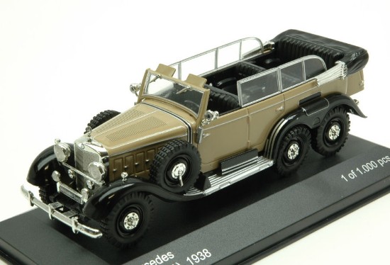 Immagine di MERCEDES G4 (W31) 1938 BEIGE/BLACK 1:43