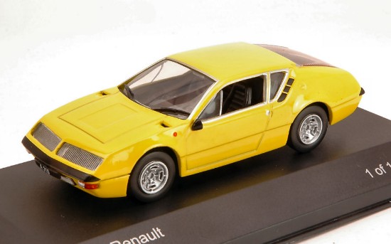 Immagine di ALPINE RENAULT A310 1972 YELLOW 1:43