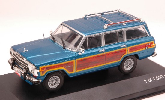 Immagine di JEEP WAGONEER 1989 METALLIC BLUE 1:43